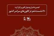 ۱۱۰ نشست شعر در کانون‌های سراسر کشور